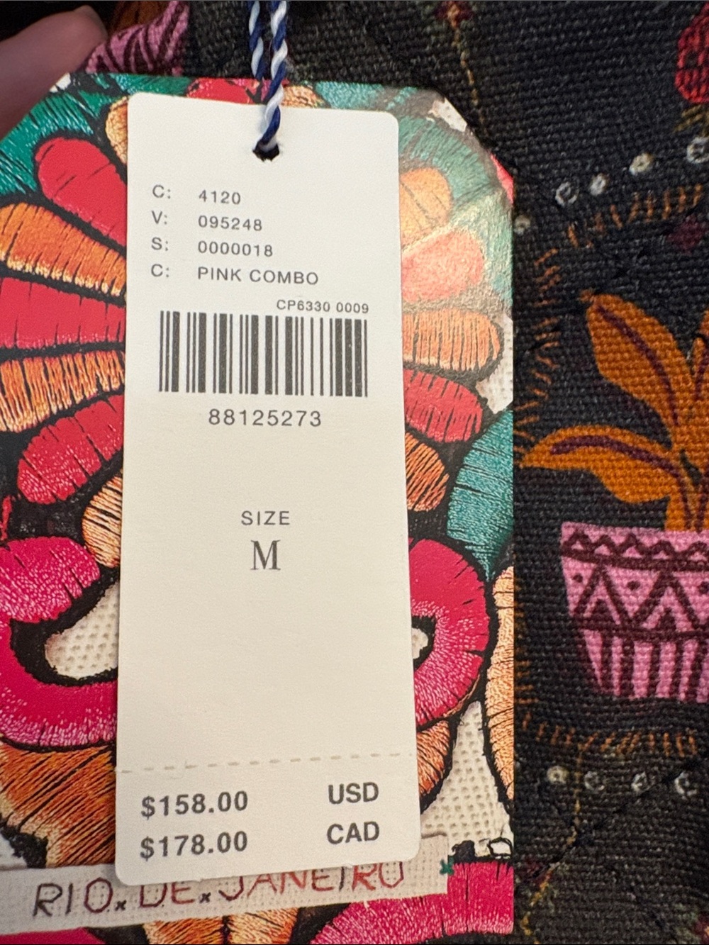 FARM Rio Black Floral & Animal Print Mini Skirt - Picture 5 of 5